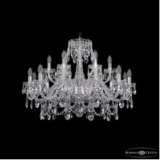Подвесная люстра Bohemia Ivele Crystal 1411/12+6/300 Ni