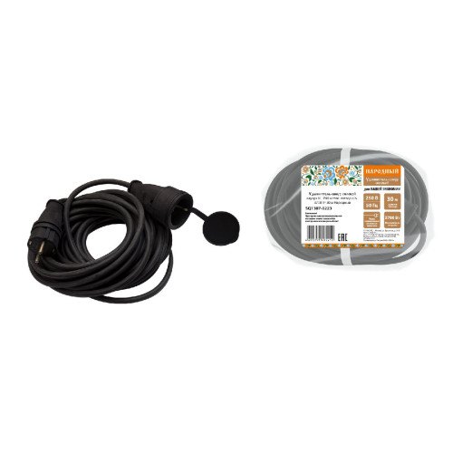 Удлинитель-шнур силовой TDM Electric SQ1307-0223