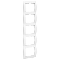 Рамка 5-постовая Legrand Galea Life белая 771009