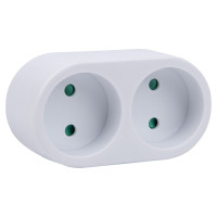 Сетевой разветвитель Uniel S-ES2-16O WHITE UL-00011233