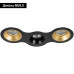 Встраиваемый светильник Lightstar Domino D697030703 (214697+214603+214607+214603)