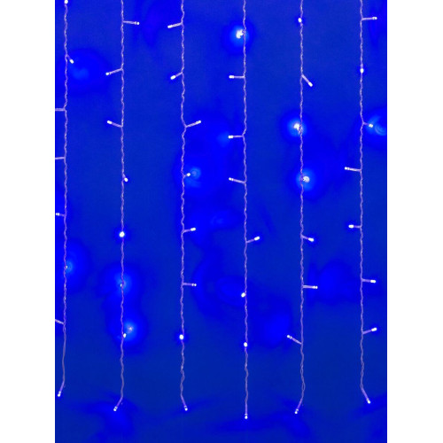 Светодиодная гирлянда Uniel бахрома (07950) синий ULD-B3010-200/DTA Blue IP20