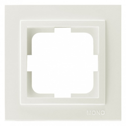Рамка на 1 пост Mono Electric Despina слоновая кость 102-010000-160