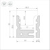 Профиль Arlight ARH-FLOOR27-H28-2000 ANOD 038356