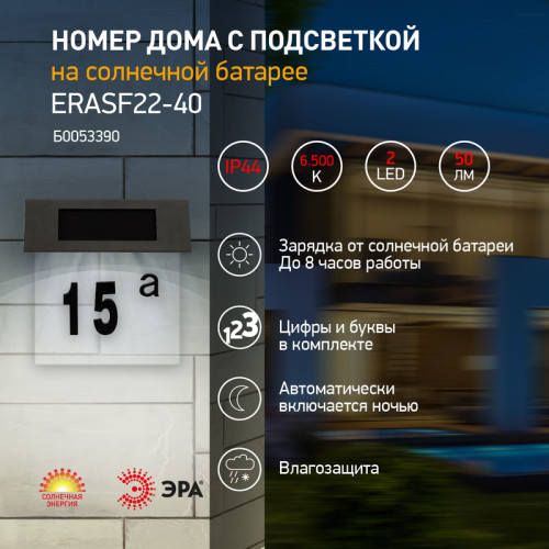Уличный светильник Эра ERASF22-40 Б0053390