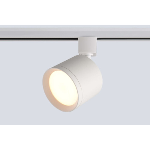 Трековый однофазный светильник Crystal Lux CLT 0.31 020 WH