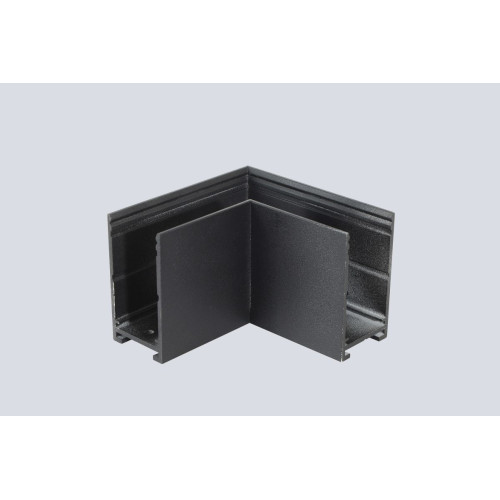 Соединитель для накладного шинопровода 220V угловой Crystal Lux CLT 0.215 04 BL