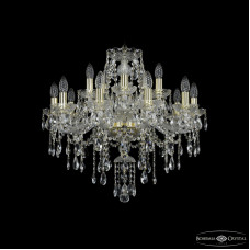 Подвесная люстра Bohemia Ivele Crystal 1415/10+5/220 G