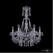 Подвесная люстра Bohemia Ivele Crystal 1409/6/195/XL-68 Ni