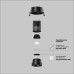 Встраиваемый светильник Maytoni Technical Dip Hight DL123-10W-3K-B
