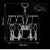 Подвесная люстра Lightstar Escica 806050