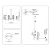 Люстра на штанге Ambrella Light High Light Modern LH55202