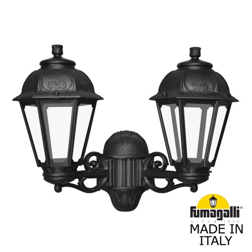 Уличный настенный светильник Fumagalli PORPORA/SABA K22.141.000.AXE27