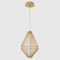 Подвесной светильник Crystal Lux CUADRA SP18W LED GOLD