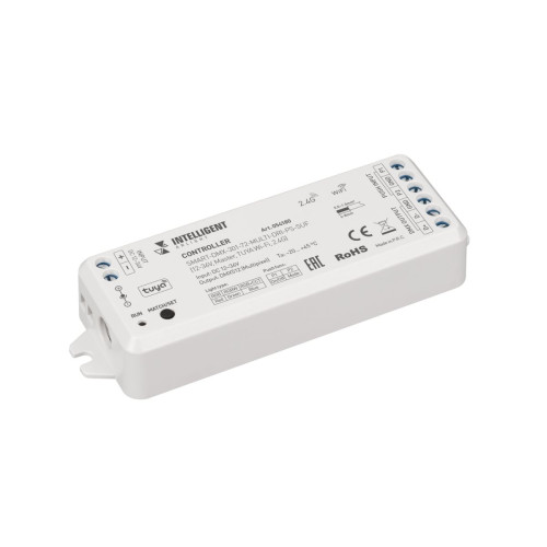 Контроллер Arlight SMART-DMX-301-72-MULTI-DRI-PS-SUF (12-36V, Master, TUYA Wi-Fi, 2.4G) (IARL, IP20 Пластик) 054180 Контроллер Arlight SMART-DMX-301-72-MULTI-DRI-PS-SUF (12-36V, Master, TUYA Wi-Fi, 2.4G) (IARL, IP20 Пластик) 054180
