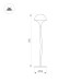 Ландшафтный светильник Arlight KT-MUCENA-BOLL-A-H250-1W Warm3000 (WH, 85 deg, 24V) 050668