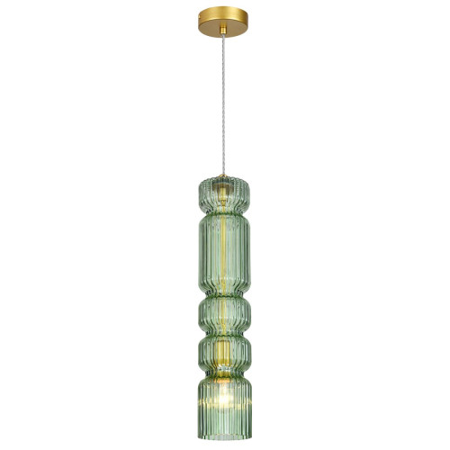 Подвесной светильник Indigo Grazia 11070/1P Green V000429 Подвесной светильник Indigo Grazia 11070/1P Green V000429