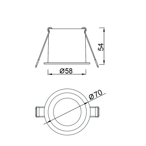 Встраиваемый светильник Mantra Malt 9234 Встраиваемый светильник Mantra Malt 9234
