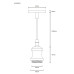 Подвесной светильник Arte Lamp Electra A7002SP-1CC