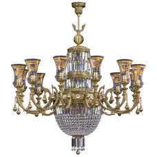 Люстра на штанге Kutek SIENNA-CRYSTAL SWAROVSKI SIE-ZW-12(P)