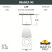 Уличный потолочный светильник Fumagalli Franca 3A7.000.000.LXU1L