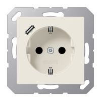 Розетка 2K+З USB Typ C Jung A1520-18C