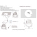 Встраиваемый светильник Crystal Lux CLT 005C108 BL 4000K