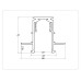 Шинопровод встраиваемый под ГКЛ 9,5мм Ambrella Light Magnetic Standard GL3331-9.5