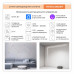 Настенно-потолочный светильник IMEX Thin & Smart IL.0060.5000-500-WH