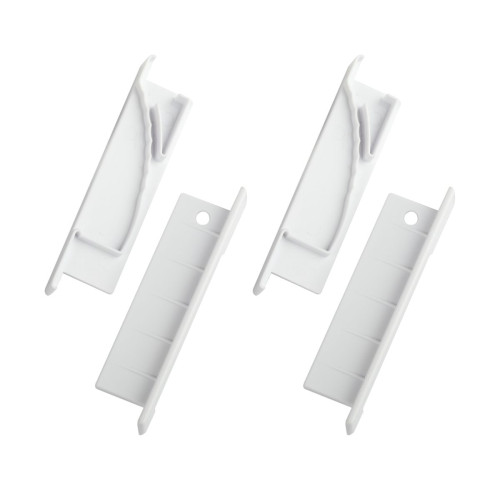 Набор заглушек Эра 6814-3 для профиля 6814 2шт глухие 2шт с отверстием