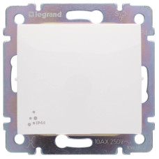 Переключатель одноклавишный промежуточный Legrand Valena 10A 250V IP44 белый 770097