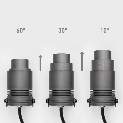 Трековый трехфазный светильник Arlight ALT-RAY-ZOOM-R61-12W Day4000 (DG, 10-60 deg, 230V) (IP67 Металл) 029700(1)