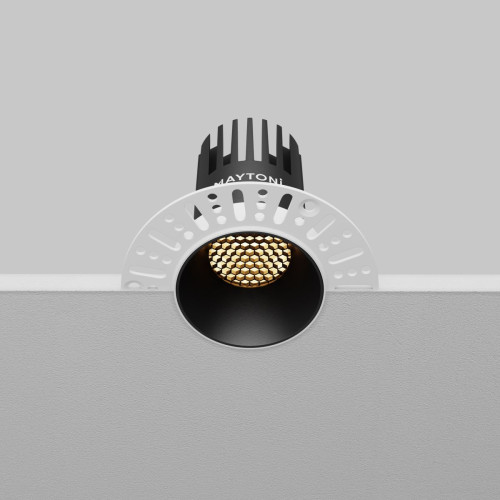 Встраиваемый светильник Maytoni Dip DL119-10W-2.7K-TRS-B