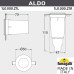 Грунтовый светильник Fumagalli Aldo 1L0.000.000.AXZ1L
