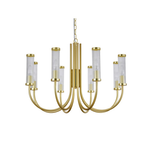 Подвесная люстра Newport 4558/C mat.gold М0071610