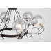 Подвесная люстра Lumina Deco LDP 9110-6 BK+CHR