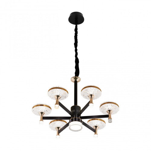 Подвесная люстра Arte Milano Ferrara 273059/6 BK/GD