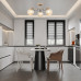 Потолочная люстра Arte Milano Amalfi 322306/3 FG+BK