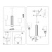 Люстра на штанге Ambrella Light High Light Modern LH56215