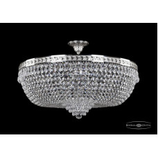 Люстра на штанге Bohemia Ivele Crystal 19271/80IV Ni