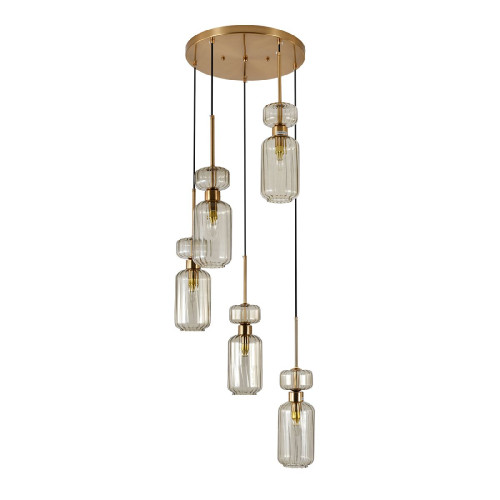 Каскадная люстра Escada Gloss 1141/5S Beige