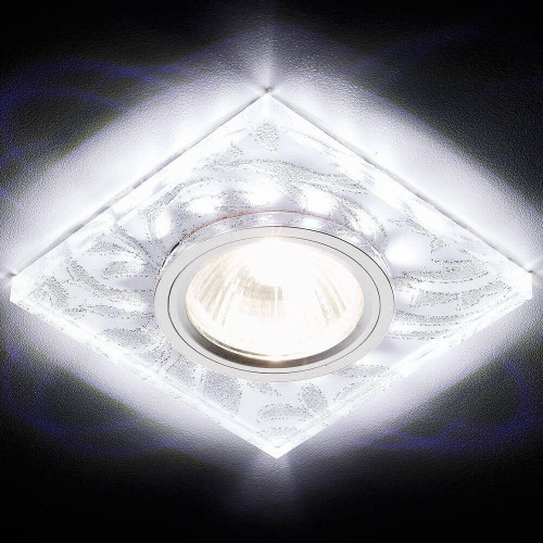 Встраиваемый светодиодный светильник Ambrella Light Led S234 W/CH/M