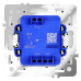 Проходной переключатель одноклавишный с подсветкой Voltum S70 VLS010403