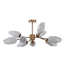 Люстра на штанге Indigo Boccio 13003/9C Brass V000004