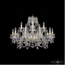 Подвесная люстра Bohemia Ivele Crystal 1411/10+5/300 G
