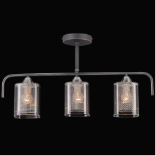 Люстра на штанге Natali Kovaltseva 75066/3C STAIN SILVER