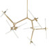 Подвесная люстра Loft IT Agnes 10399/14 GD