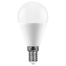 Лампа светодиодная Feron E14 15W 4000K груша матовая SBG4515 55210