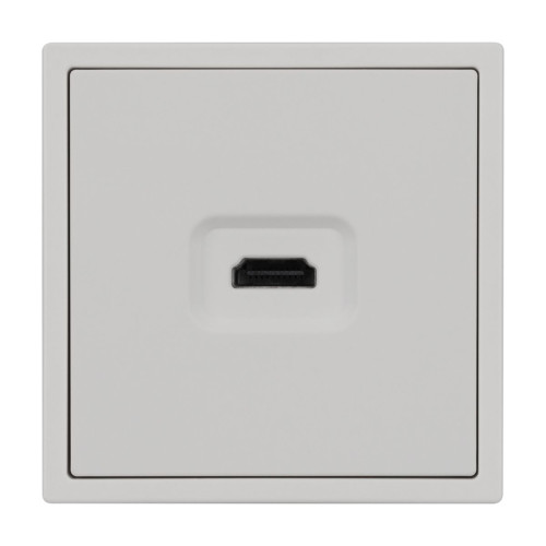Механизм HDMI розетки Arlight SCT-NOBE-MHD1-SFPL-IS (Никель) 061845