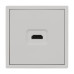 Механизм HDMI розетки Arlight SCT-NOBE-MHD1-SFPL-IS (Никель) 061845